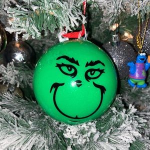 The Grinch Christmas ornament custom made.. inquire for a different color